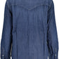 Levi's Blue Cotton Women Shirt