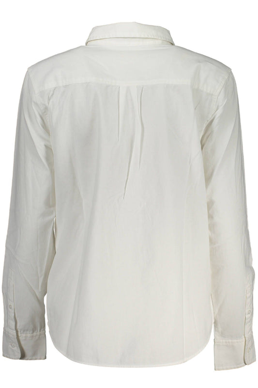 Levi's White Cotton Women Shirt