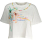 Desigual White Cotton Women T-Shirt