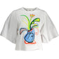 Desigual White Cotton Women Top