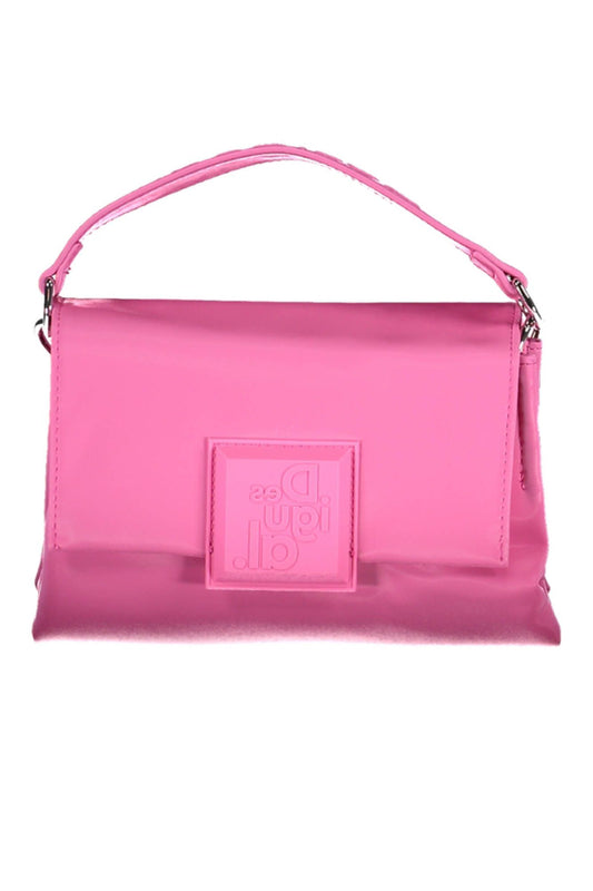 Desigual Pink Polyurethane Women Handbag