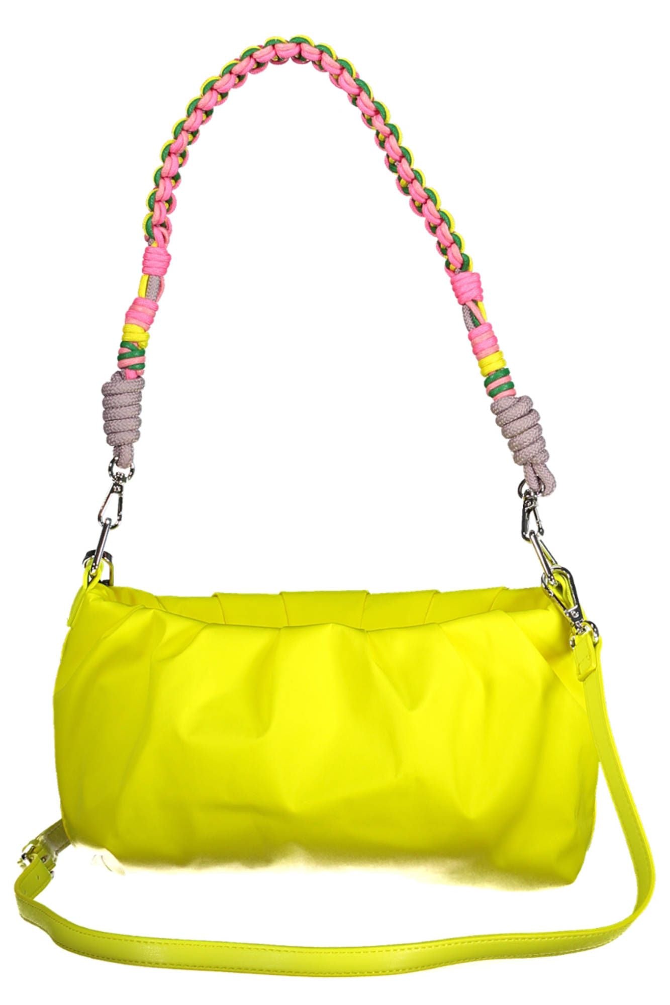 Desigual Yellow Polyester Women Handbag