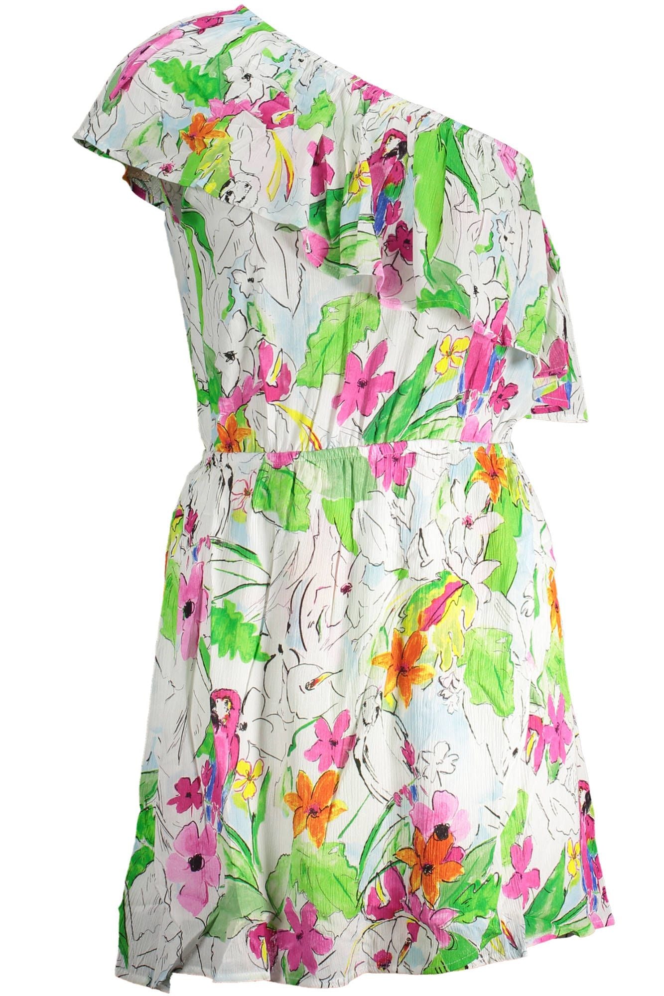 Desigual White Viscose Women Dress