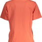 North Sails Orange Cotton Women TShirt