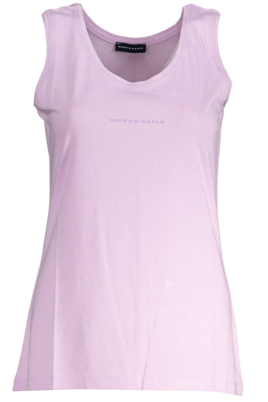 North Sails Pink Cotton Women Tank Top