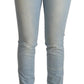 MILA SCHÖN Elegant Slim Fit Cotton Blend Jeans