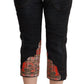 Just Cavalli Chic Cropped Capri Low-Waist Jeans