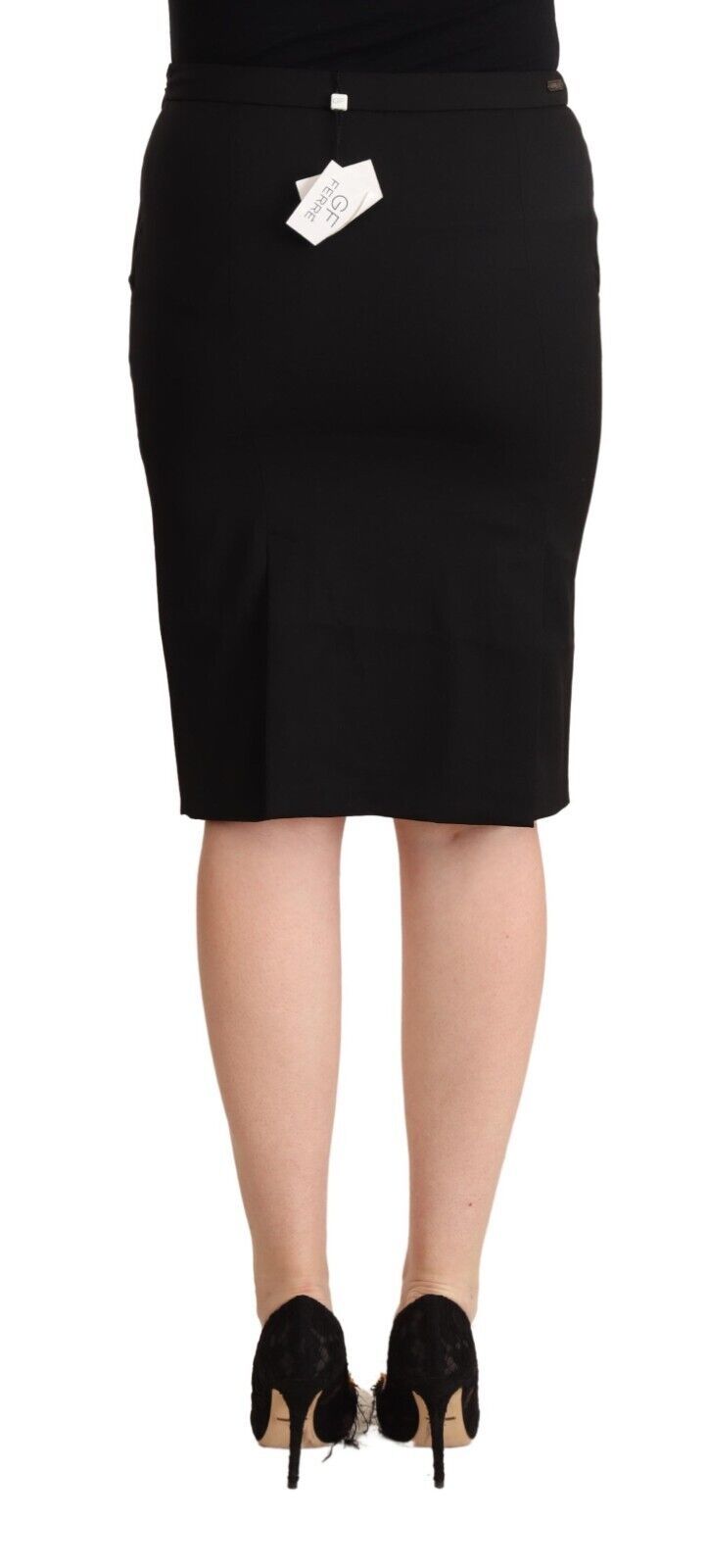 GF Ferre Chic Pencil Cut Knee-Length Skirt