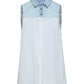 Jacob Cohen Light Blue Silk Women Shirt