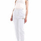 Yes Zee White Cotton Women Sweatpants