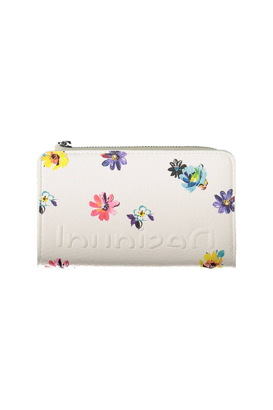 Desigual White Polyurethane Women Wallet