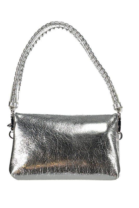 Desigual Silver Polyurethane Women Handbag