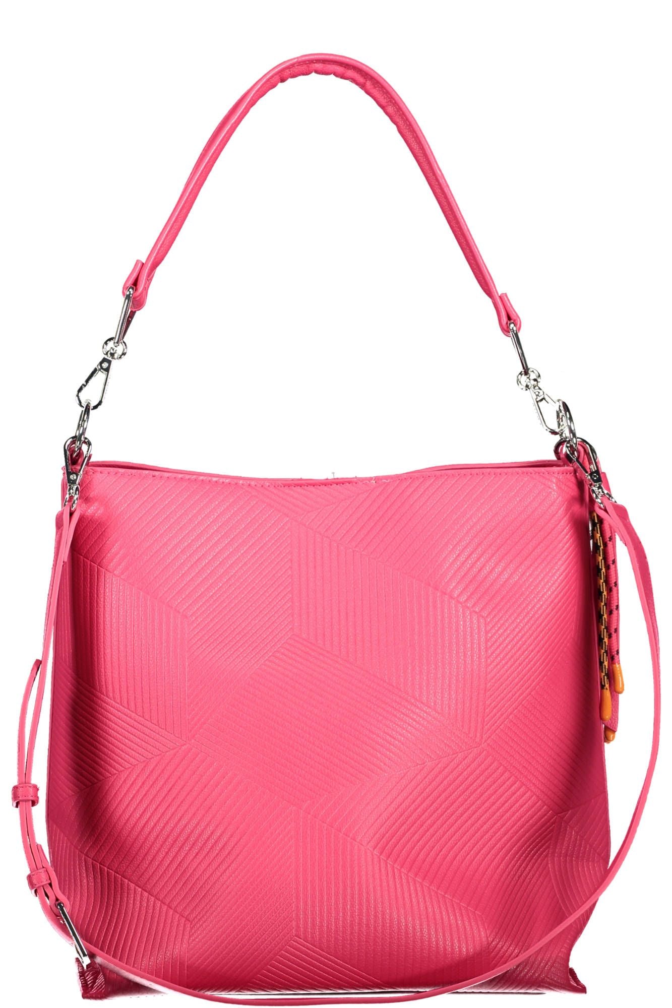 Desigual Pink Polyurethane Women Handbag