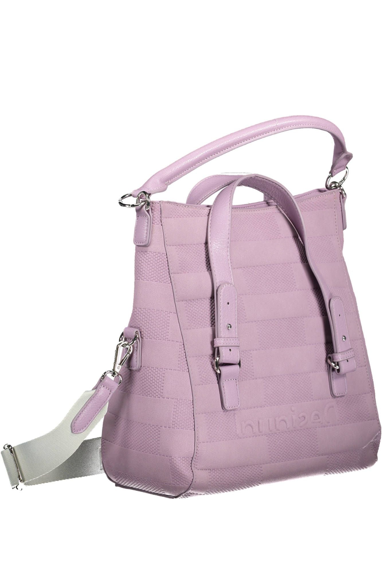 Desigual Purple Polyester Women Handbag