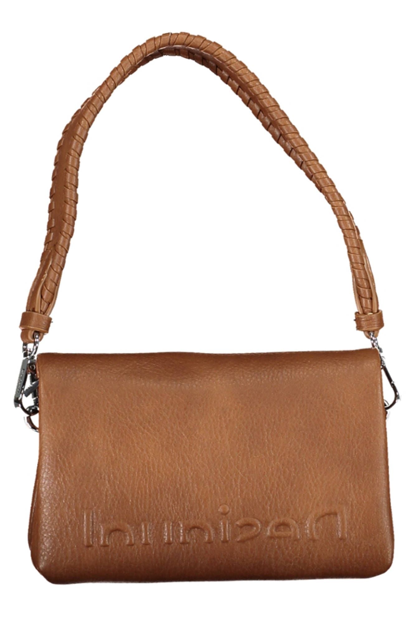 Desigual Brown Polyurethane Women Handbag