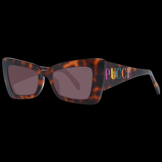 Emilio Pucci Brown Sunglasses for Woman