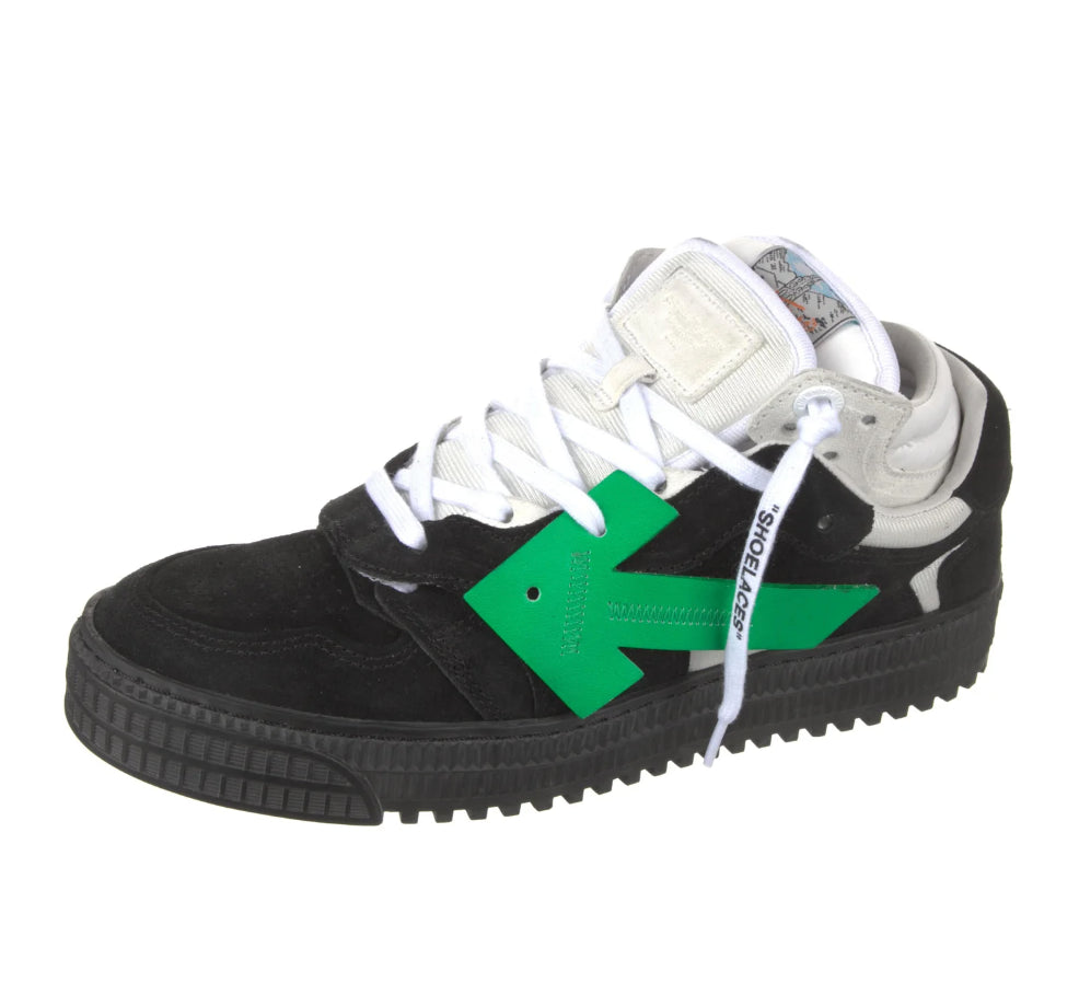 Off-White Black Calfskin Women Sneaker