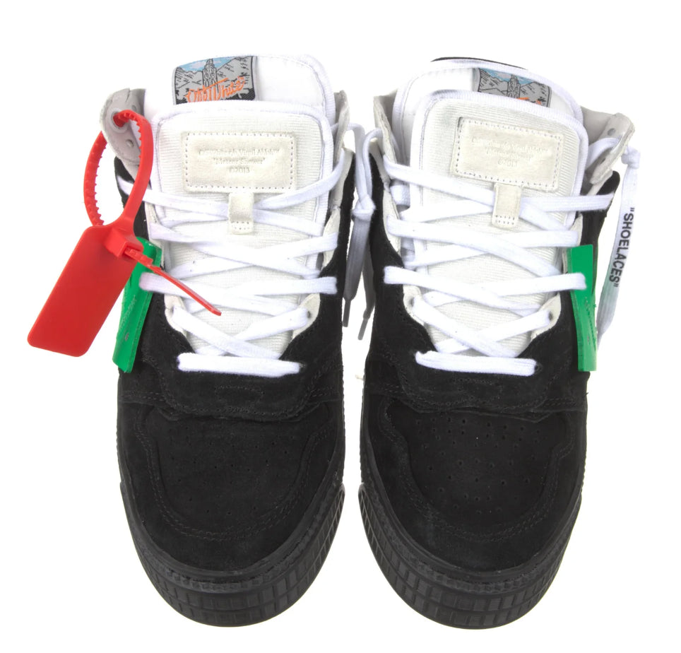 Off-White Black Calfskin Women Sneaker