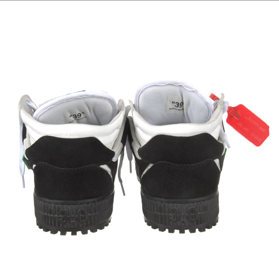 Off-White Black Calfskin Women Sneaker