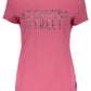 Scervino Street Pink Cotton Women T-Shirt