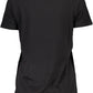 Scervino Street Black Cotton Women TShirt