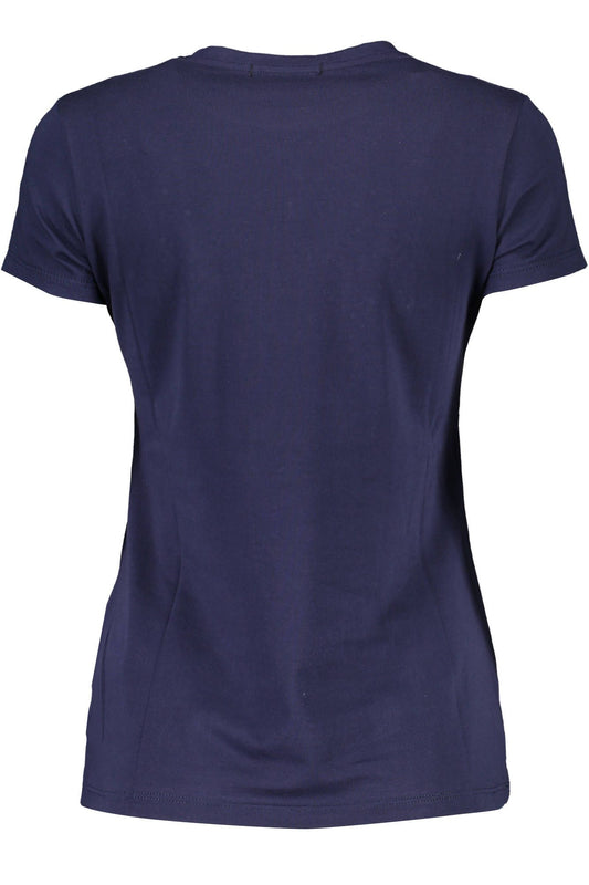 Scervino Street Blue Cotton Women T-Shirt