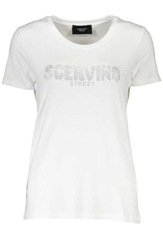 Scervino Street White Elastane Women Top