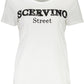 Scervino Street White Cotton Women T-Shirt