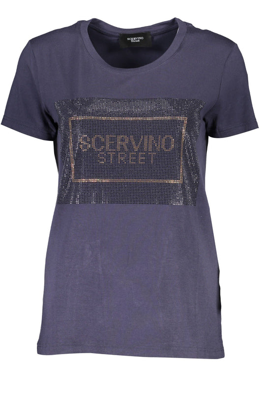 Scervino Street Blue Elastane Women Top