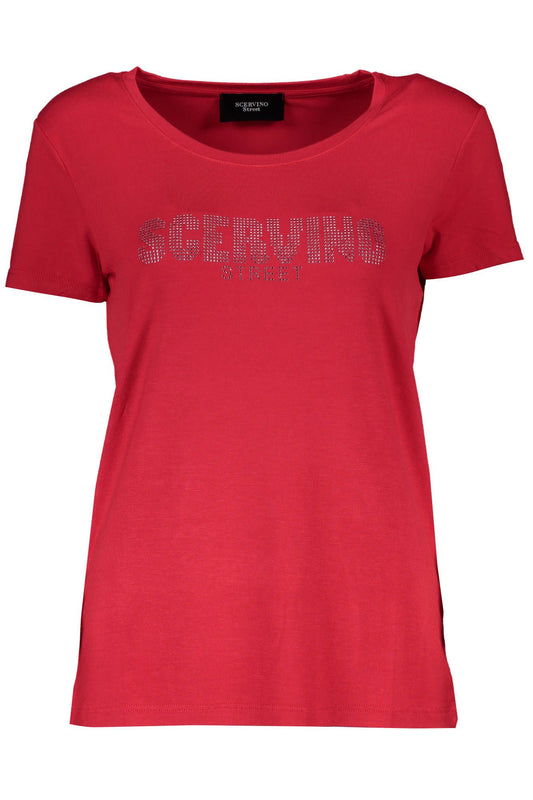 Scervino Street Red Elastane Women Top