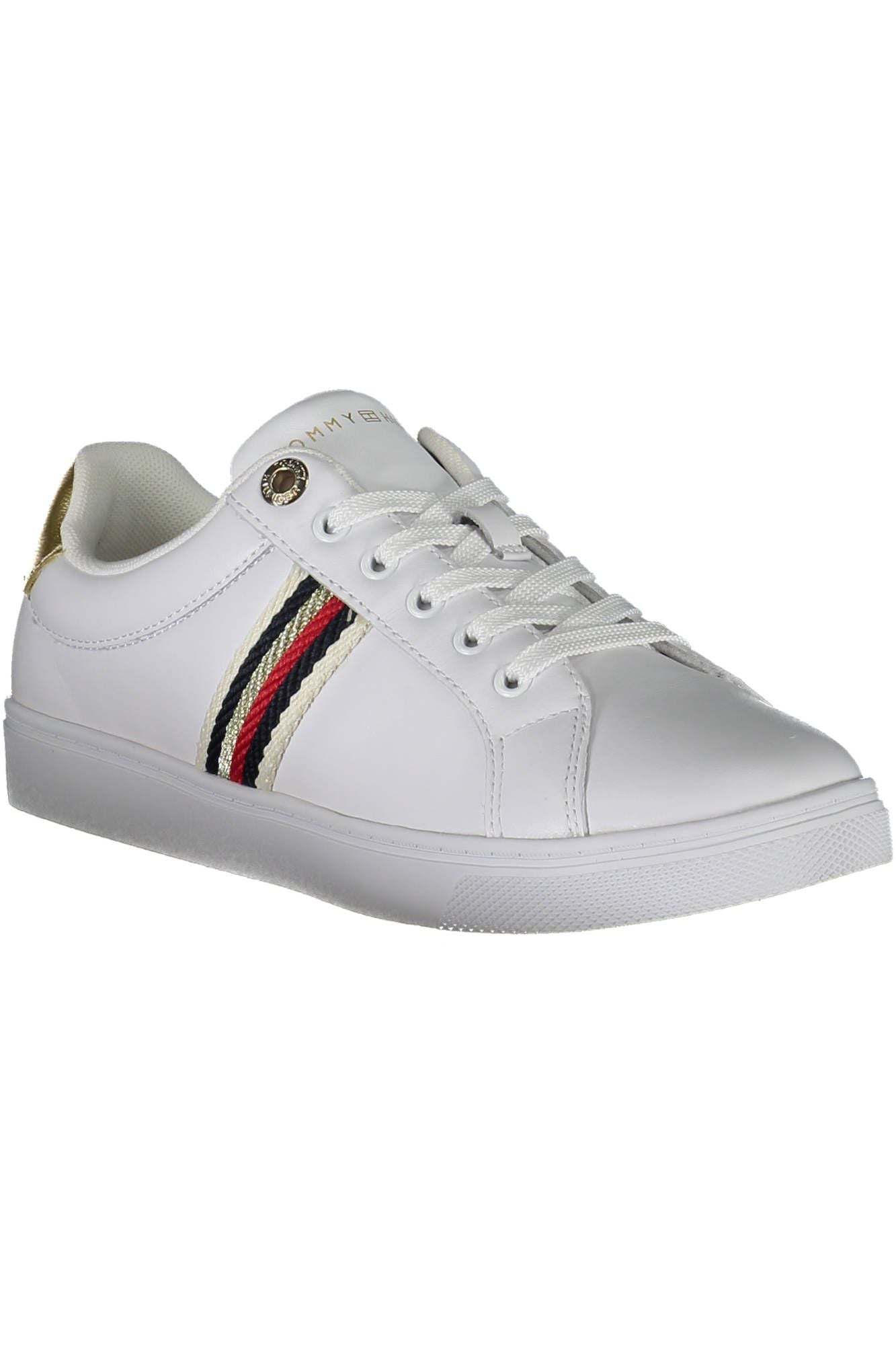 Tommy Hilfiger White Polyester Women Sneaker