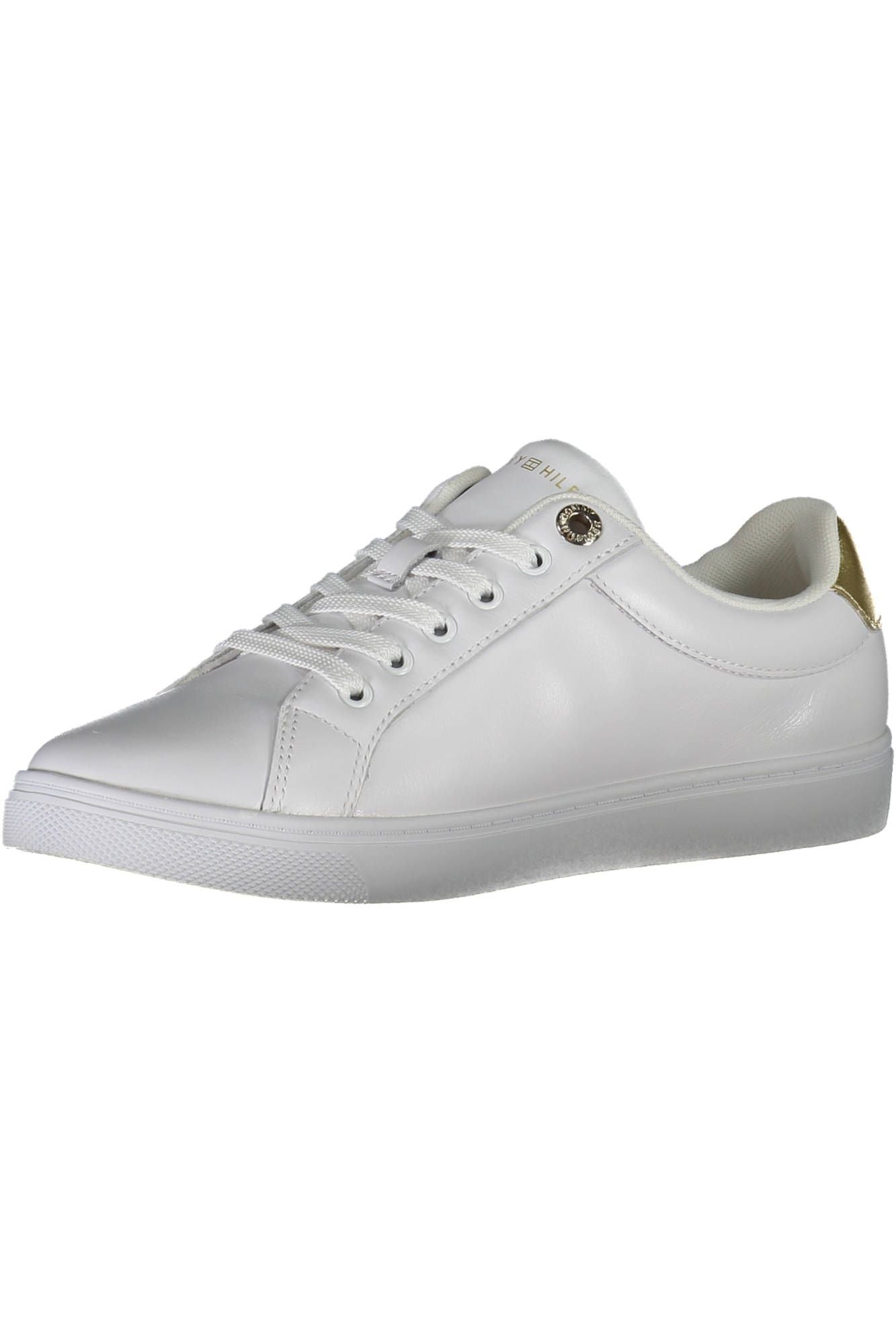 Tommy Hilfiger White Polyester Women Sneaker