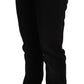 John Galliano Chic Black Low Waist Skinny Denim