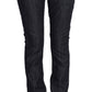 Acht Elegant Straight Leg Dark Blue Jeans