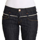 Acht Elegant Straight Leg Dark Blue Jeans