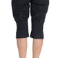 Ermanno Scervino Chic Blue Cotton Casual Pants