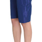 Ermanno Scervino Chic Blue Mid Waist Shorts