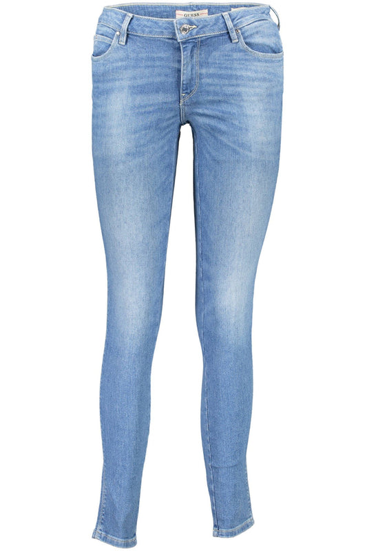 Guess Jeans Blue Cotton Women Jean