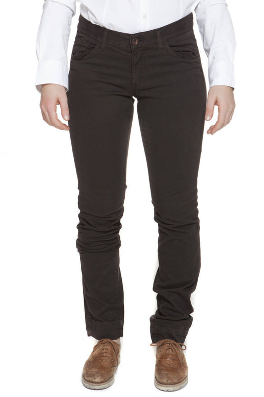 Gant Brown Cotton Women Pant