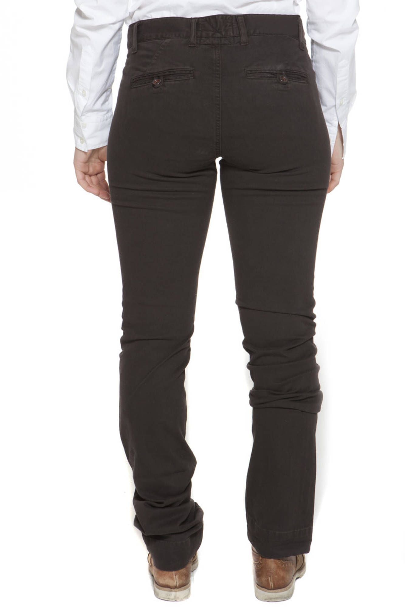 Gant Brown Cotton Women Pant