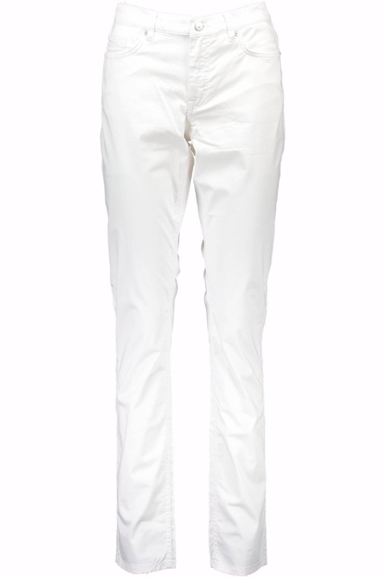 Gant White Cotton Women Pants