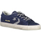 Converse Blue Leather Women Sneaker