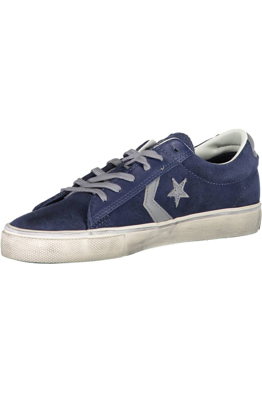 Converse Blue Leather Women Sneaker