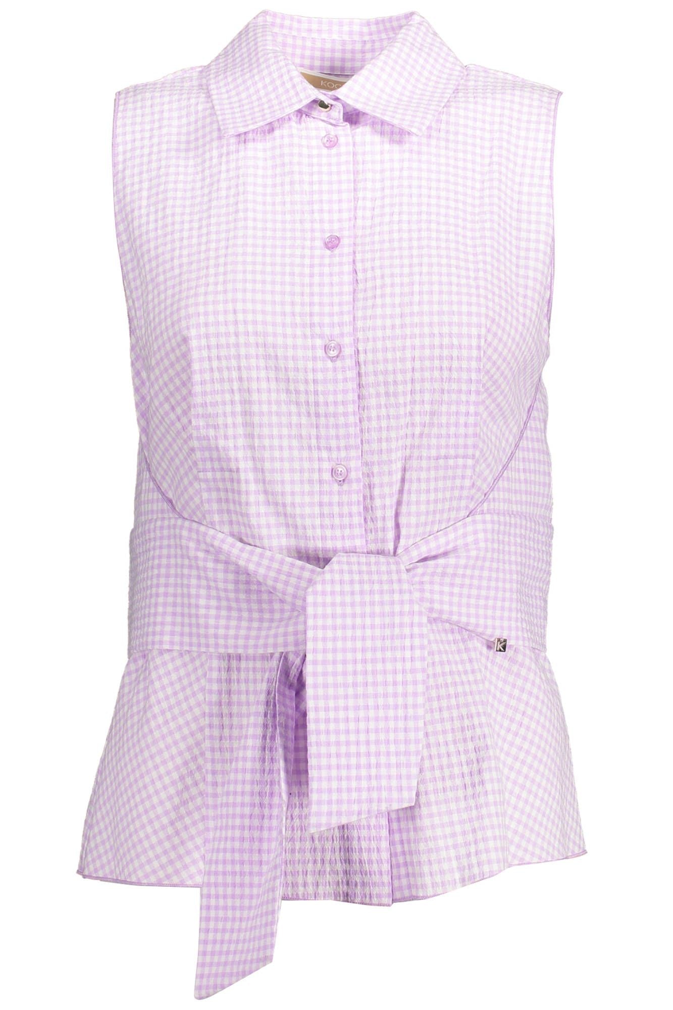 Kocca Pink Cotton Women Shirt