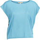 Kocca Light Blue Viscose Women Top