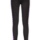 Kappa Black Cotton Women Legging