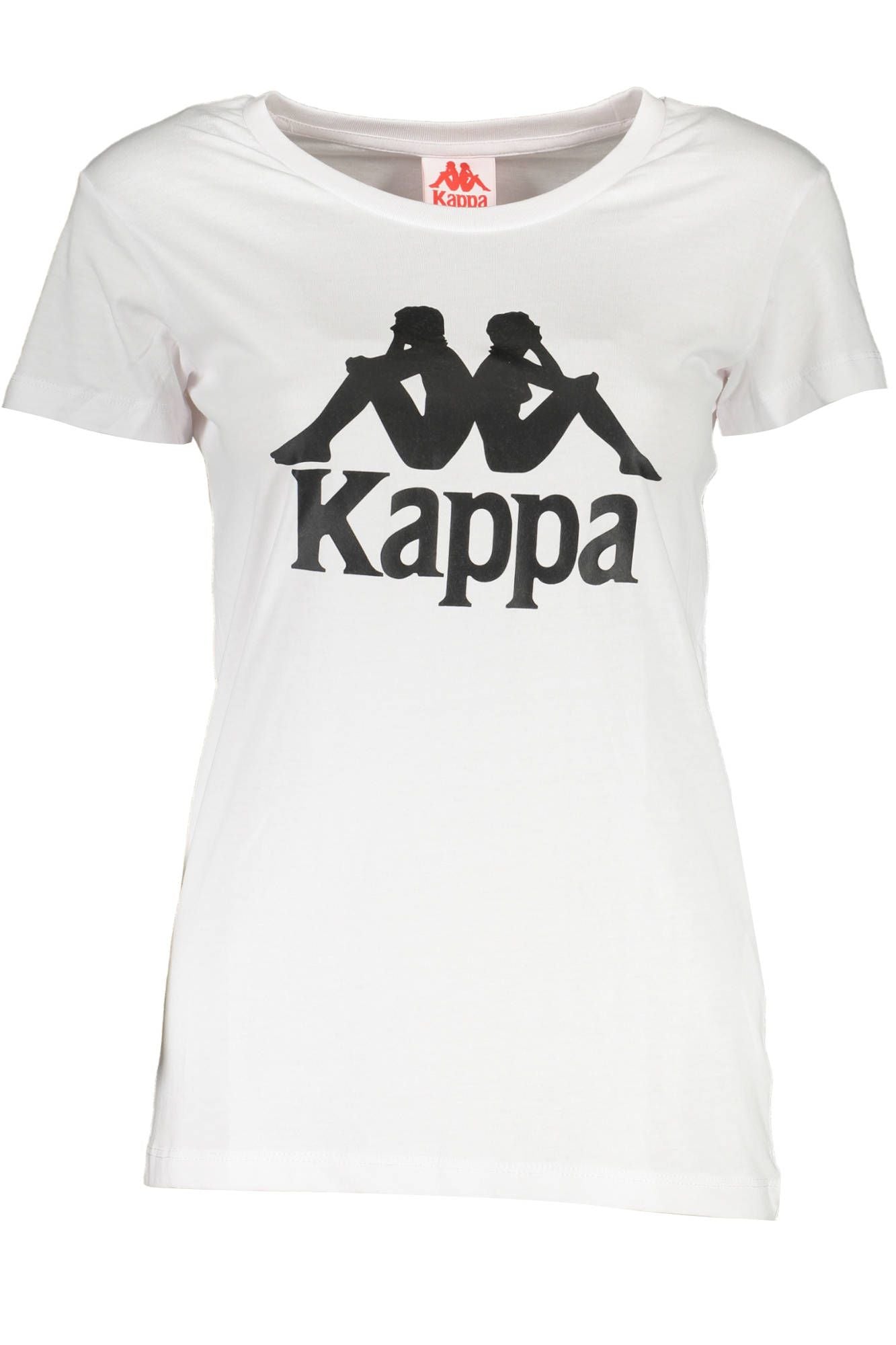 Kappa White Cotton Women T-Shirt