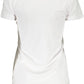 Kappa White Cotton Women T-Shirt