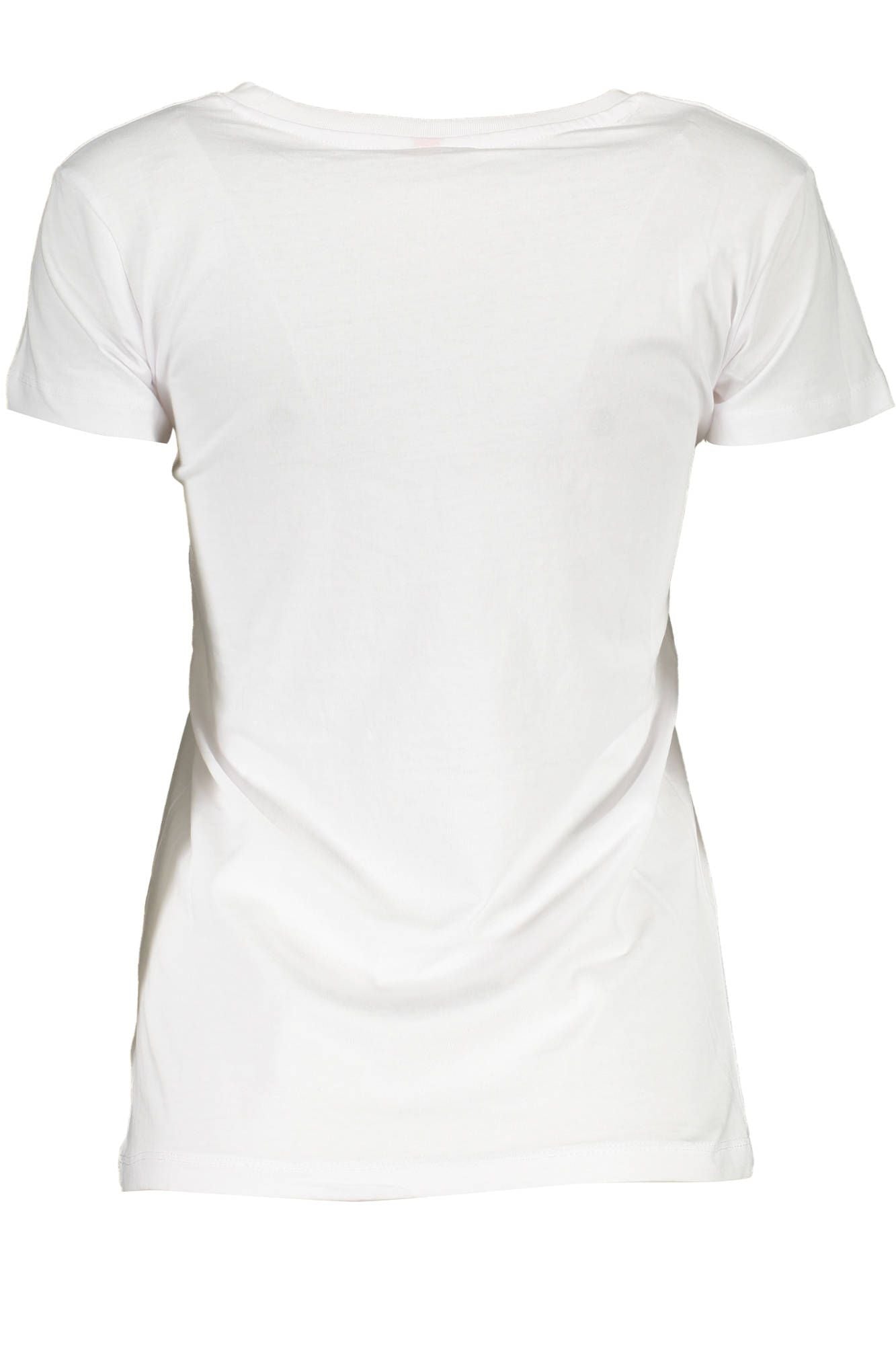 Kappa White Cotton Women T-Shirt