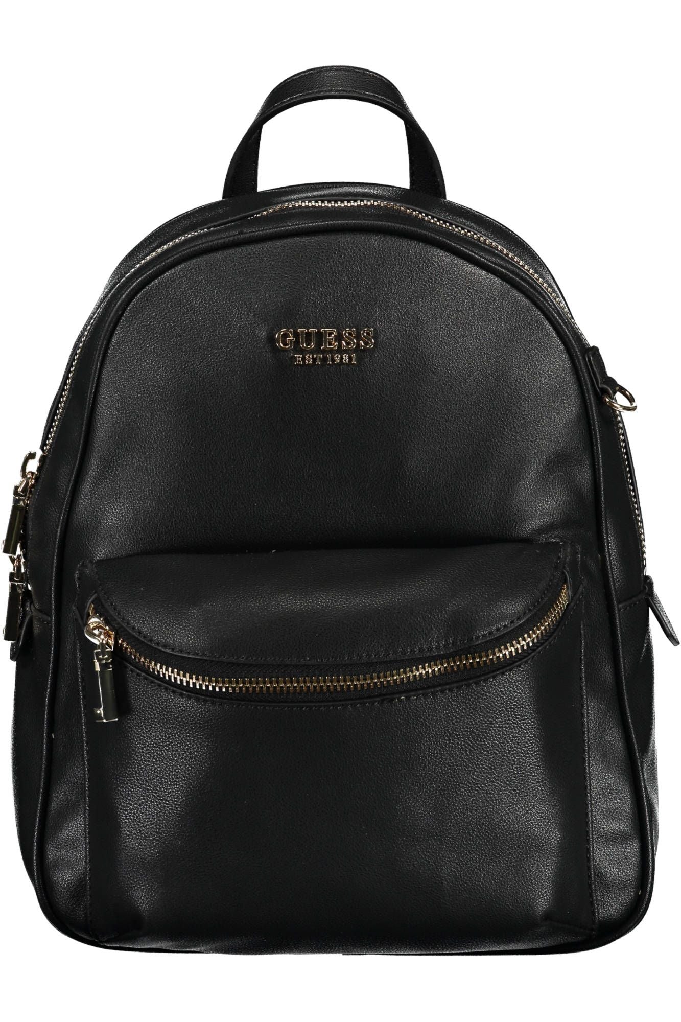 Guess Jeans Black Polyurethane Women Backpack